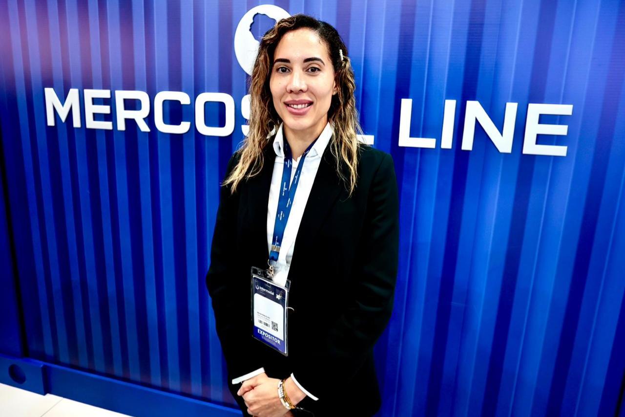 A CEO da CMA CGM no Brasil, Neusa Marcelino destaca as subsidiárias, como a Mercosul Line