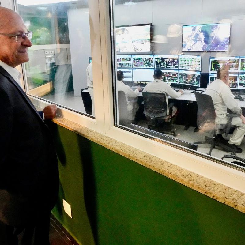 Geraldo Alckmin visitou Unipar Carbocloro, que recebeu RS 672 milhões do BNDES para modernização