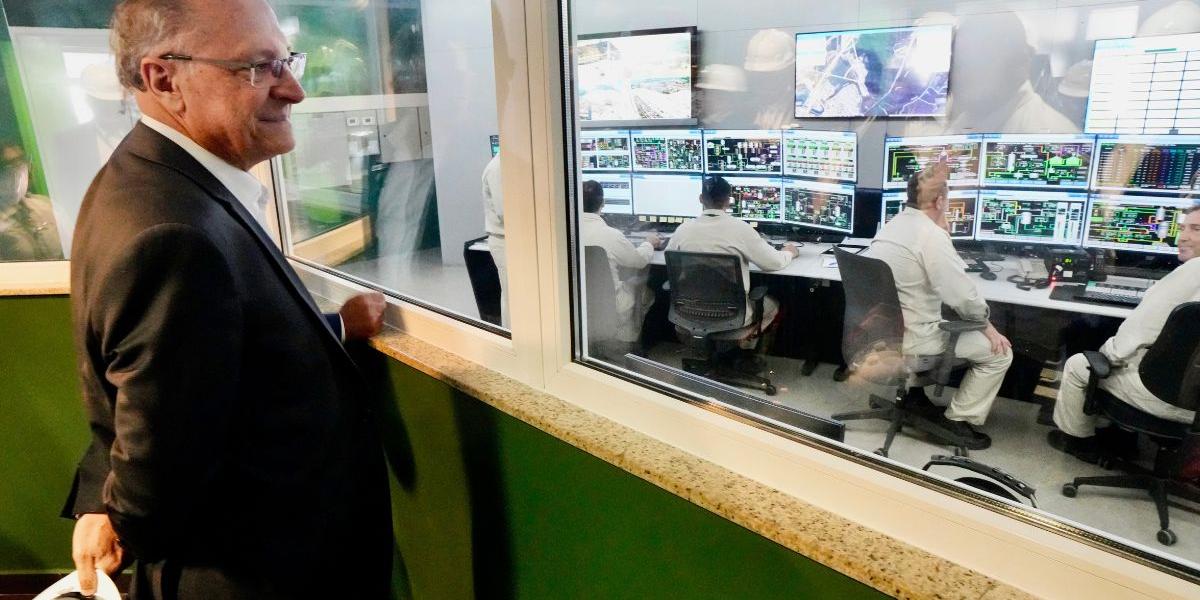 Geraldo Alckmin visitou Unipar Carbocloro, que recebeu RS 672 milhões do BNDES para modernização