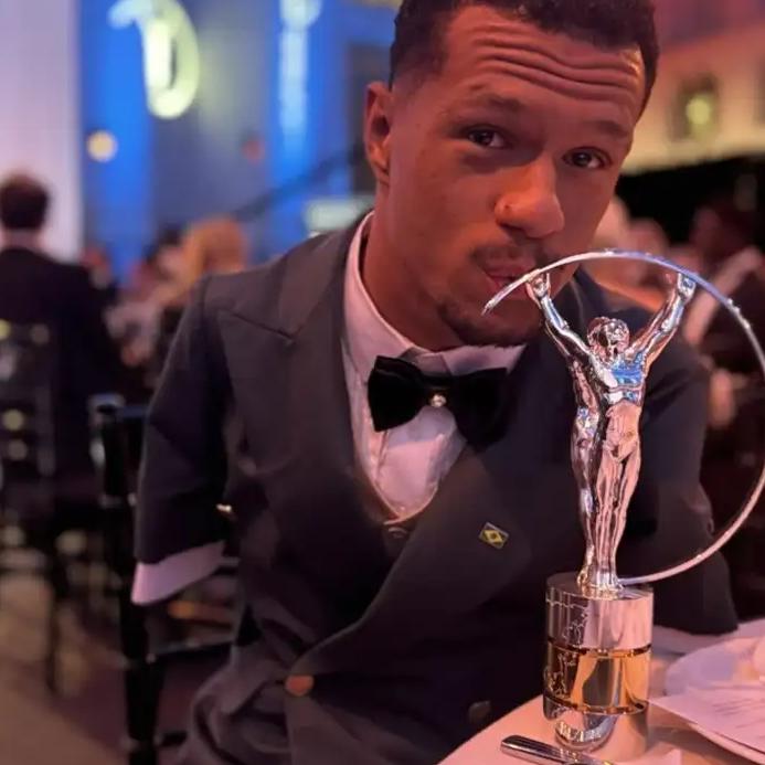Gabrielzinho levou o Laureus 2026 após superar cinco concorrentes na votação da Laureus World Sports Academy