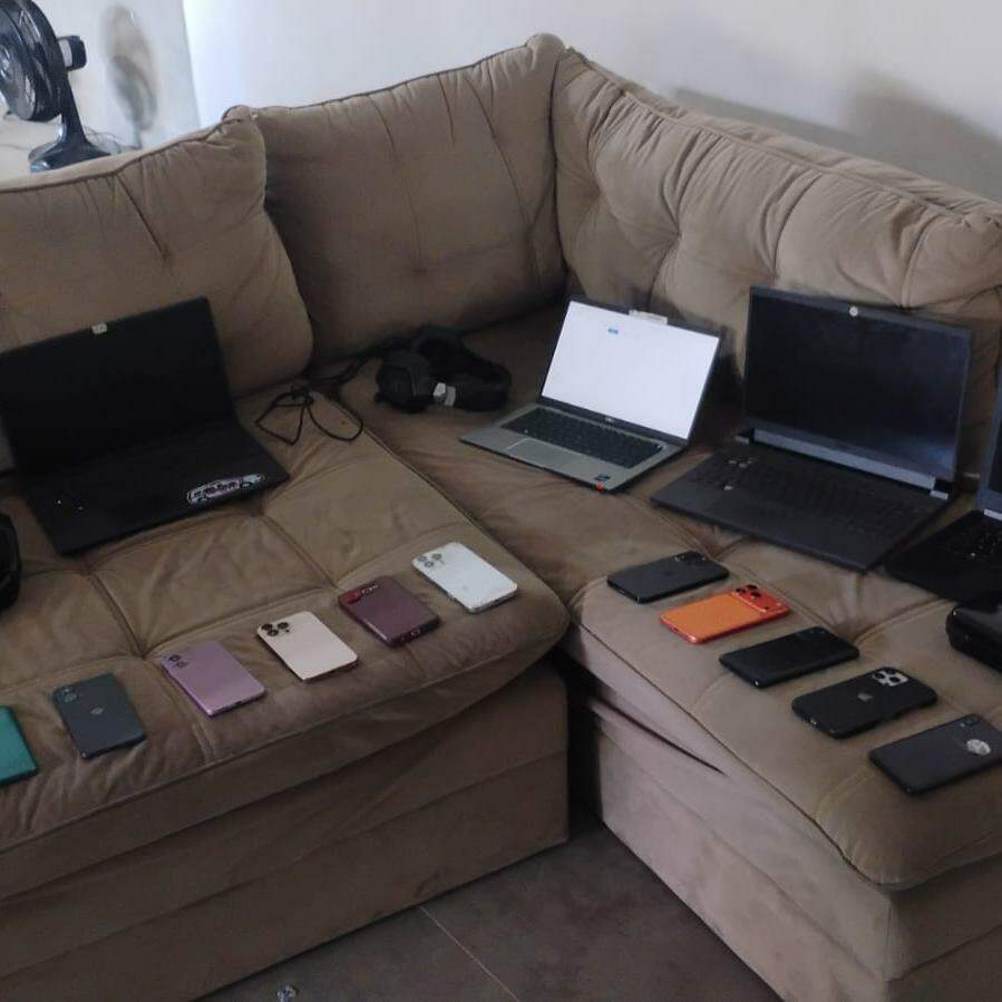 Conforme a polícia, o grupo atuava de forma estruturada