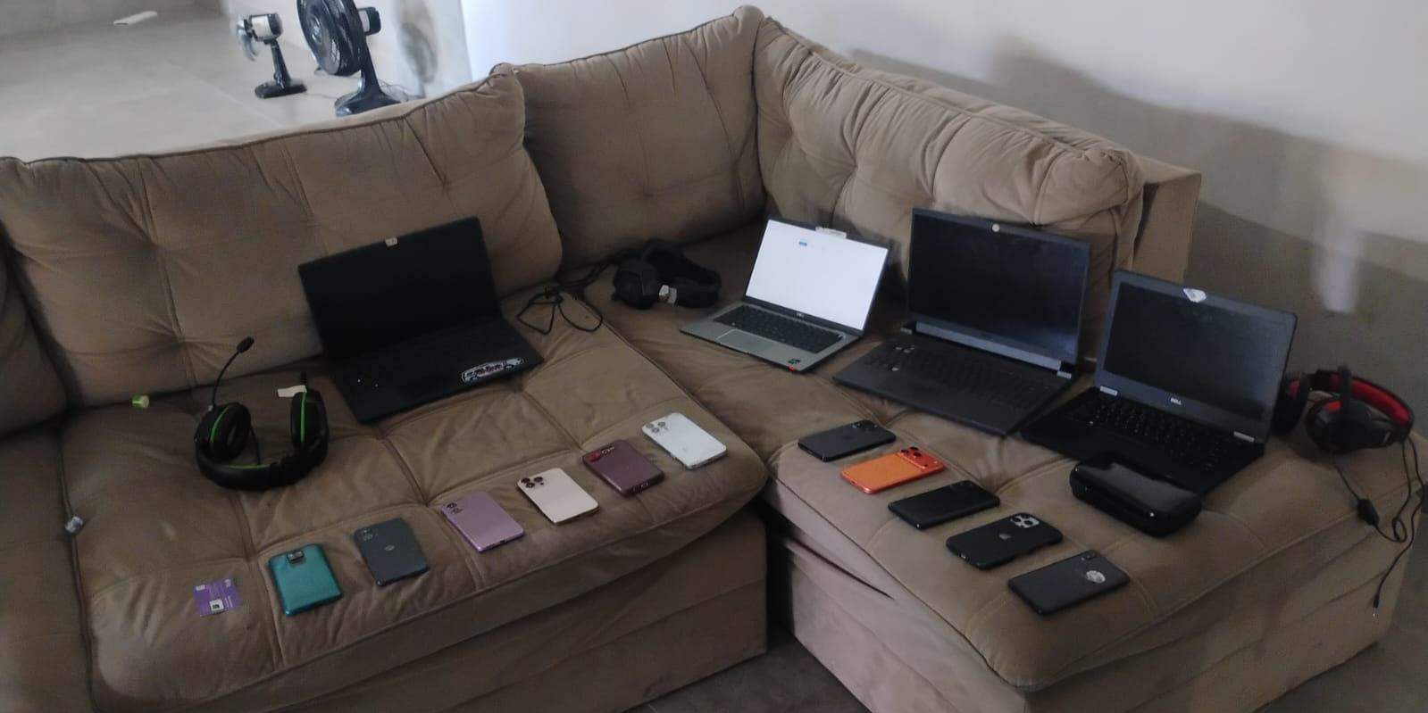 Conforme a polícia, o grupo atuava de forma estruturada