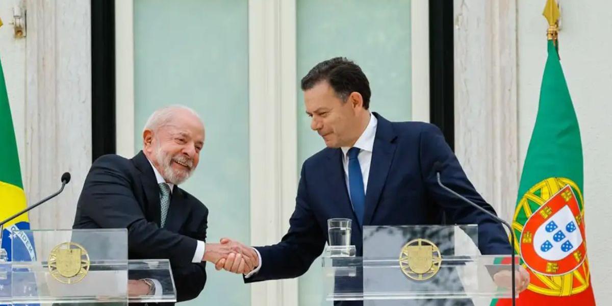 Lula se reuniu pela primeira vez com o presidente português, António José Seguro