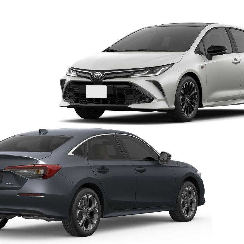 Toyota e Honda não saem da moda