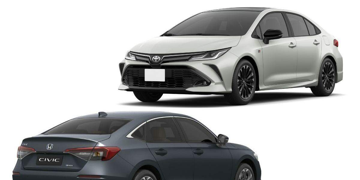 Toyota e Honda não saem da moda