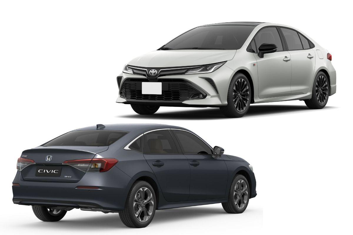 Toyota e Honda não saem da moda
