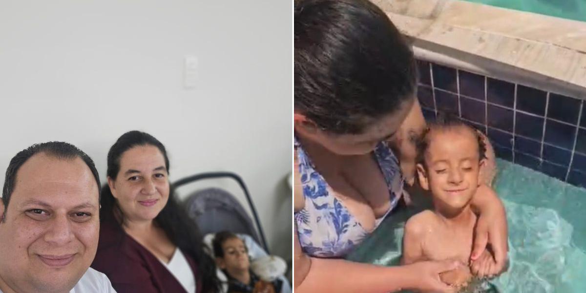 Família de Santos luta para garantir qualidade de vida ao pequeno Felipe, de 4 anos, diagnosticado com doença genética rara e sem cura