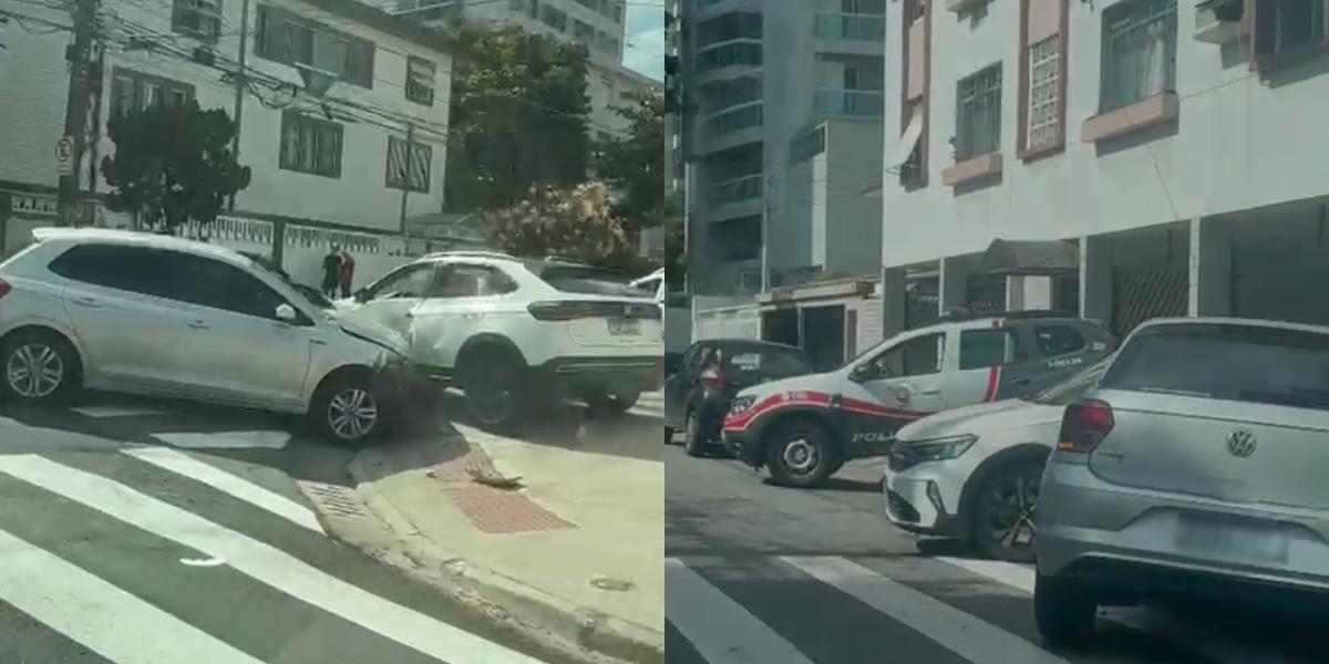 O caso foi na Rua São José com a Rua Ministro João Mendes