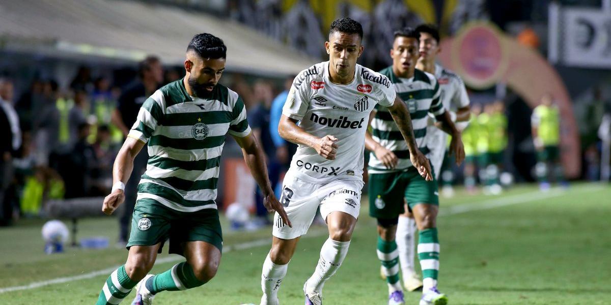 Peixe não passou de um empate sem gols com o Coritiba na estreia na Copa do Brasil