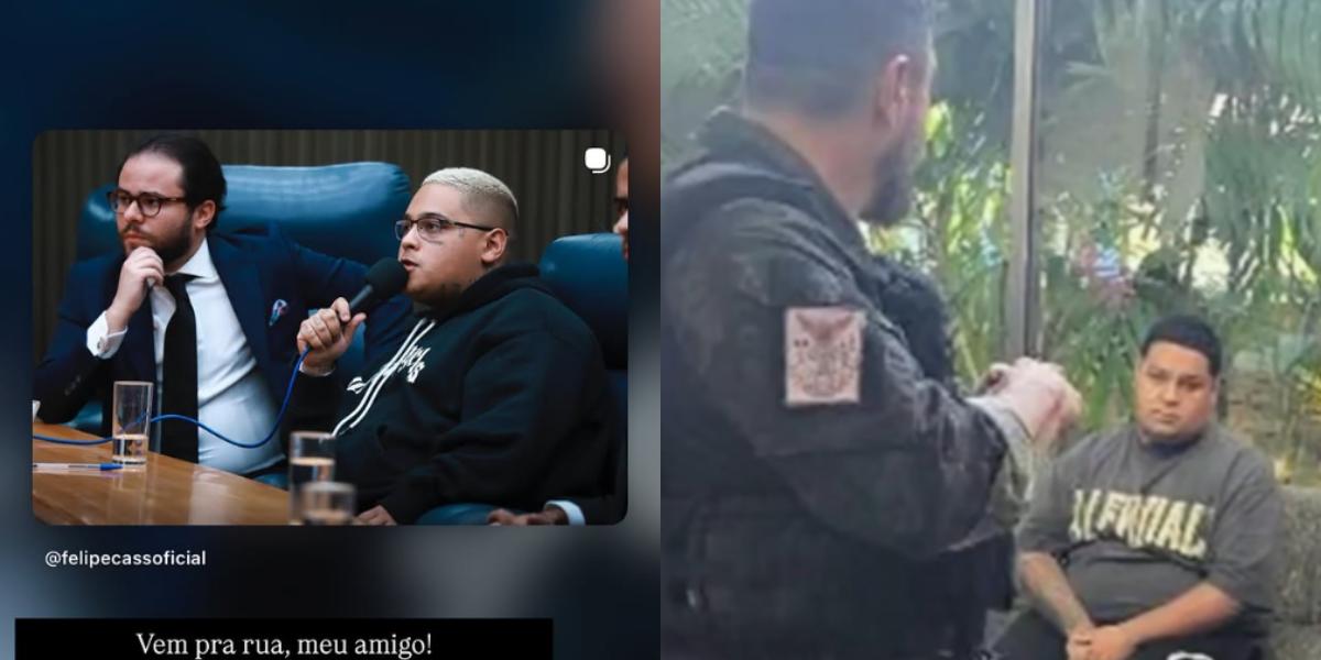 Mc Ryan SP foi preso em Bertioga, no litoral de São Paulo, e teve habeas corpus concedido pelo Superior Tribunal de Justiça (STJ)