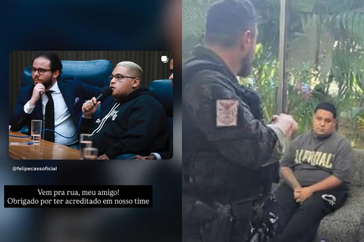 Mc Ryan SP foi preso em Bertioga, no litoral de São Paulo, e teve habeas corpus concedido pelo Superior Tribunal de Justiça (STJ)