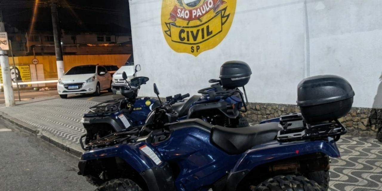 O caso foi registrado na delegacia de São Vicente