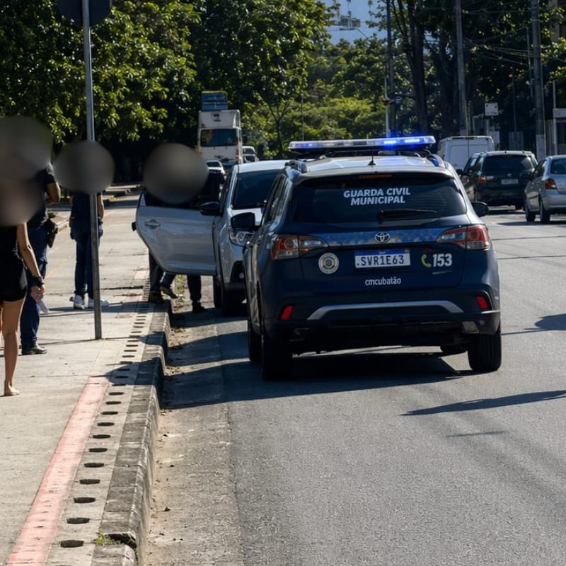 O caso ocorreu na Avenida Beira Mar, no Jardim Casqueiro, em Cubatão