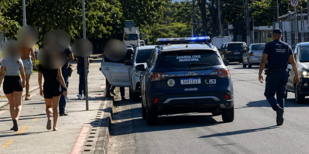 O caso ocorreu na Avenida Beira Mar, no Jardim Casqueiro, em Cubatão