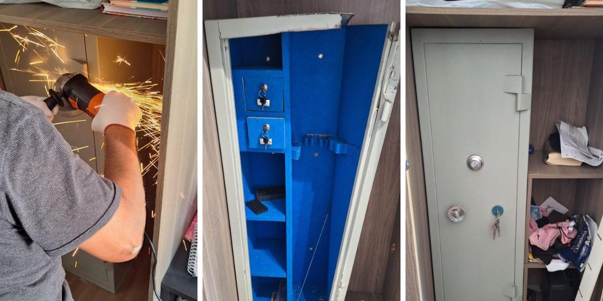 Policiais precisaram arrombar os dois cofres que estava no imóvel localizado no Marapé