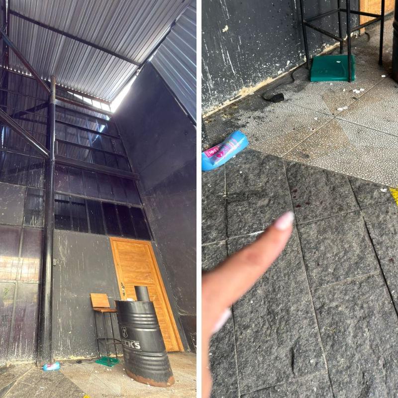 Agressões aconteceram logo após o término da festa, que aconteceu em um imóvel sem autorização