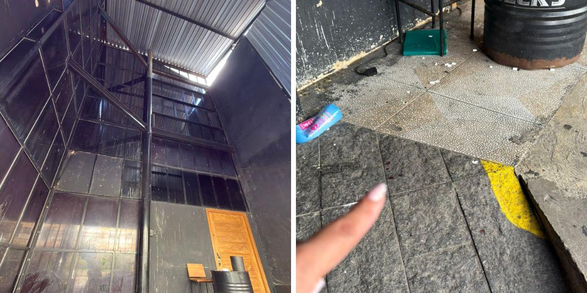 Agressões aconteceram logo após o término da festa, que aconteceu em um imóvel sem autorização