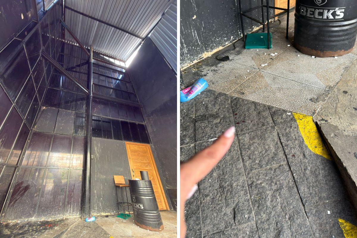 Agressões aconteceram logo após o término da festa, que aconteceu em um imóvel sem autorização