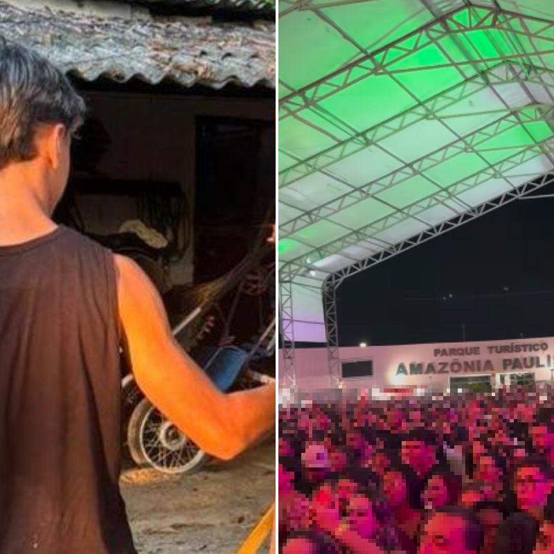 Adolescente de 14 anos foi agredido por tios em show realizado em Itanhaém