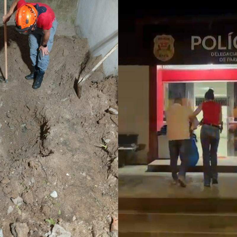 Corpo foi encontrado enterrado dentro da própria casa; Jacemir foi preso