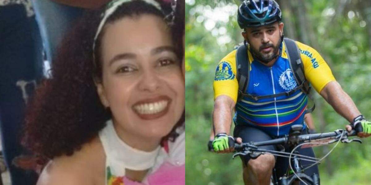 Elisangela (esq.) foi morta por Jacemir (dir.) em Pariquera-Açu, no Vale do Ribeira