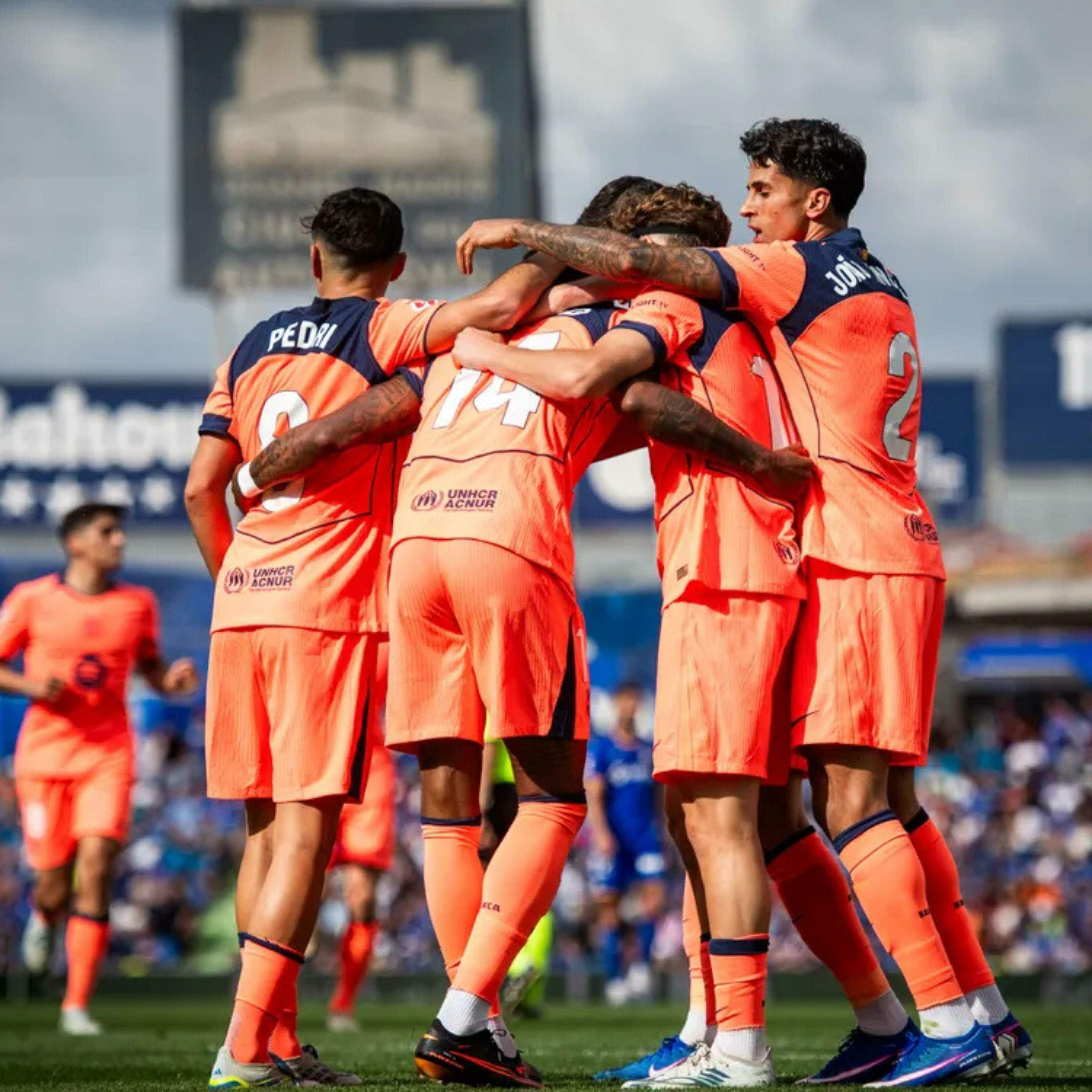 Barcelona bate Getafe fora de casa e fica perto do título de La Liga