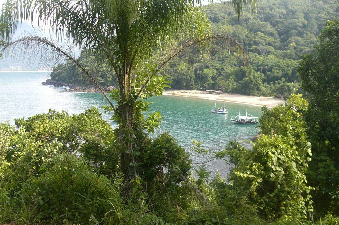 Praia do Bonete vista da trilha