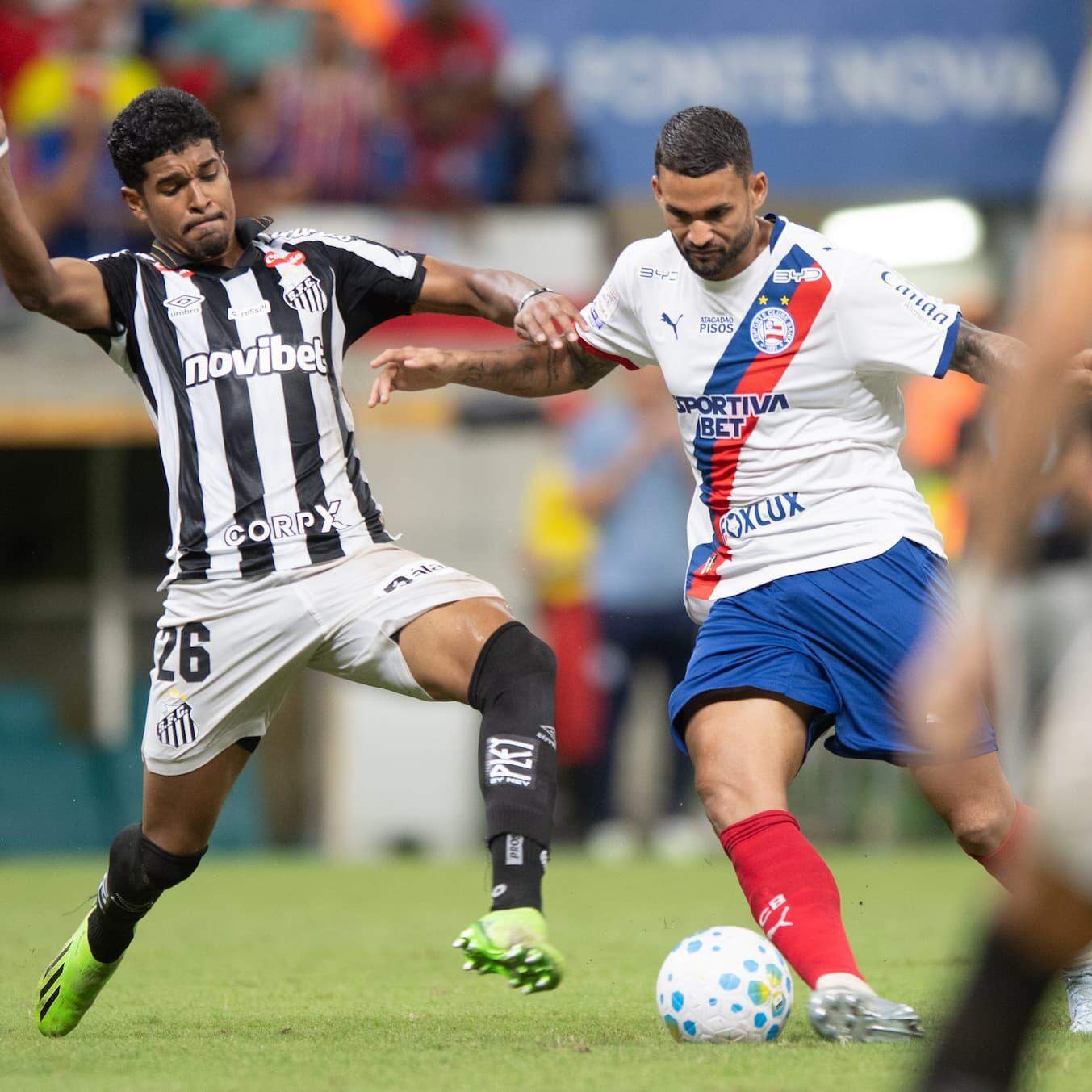 O zagueiro João Ananias, de 19 anos, foi bem em sua estreia no time profissional do Santos