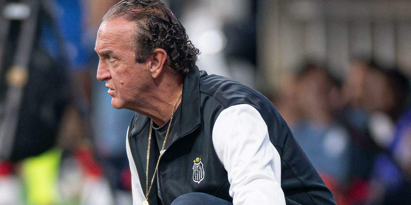 Em oito jogos, Cuca não conseguiu engrenar com o Santos: são duas vitórias, quatro empates e duas derrotas