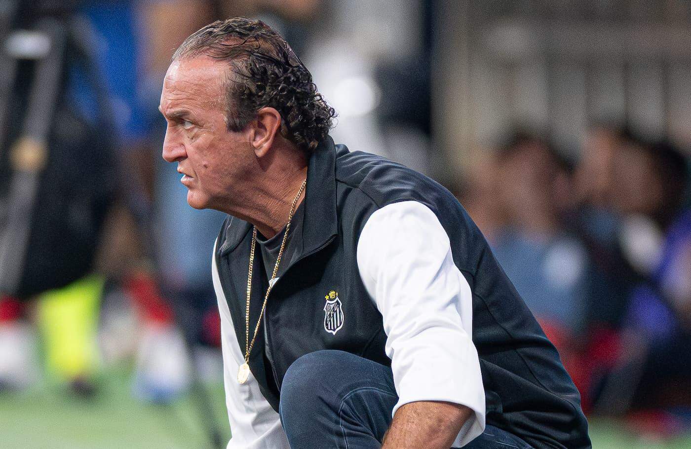 Em oito jogos, Cuca não conseguiu engrenar com o Santos: são duas vitórias, quatro empates e duas derrotas