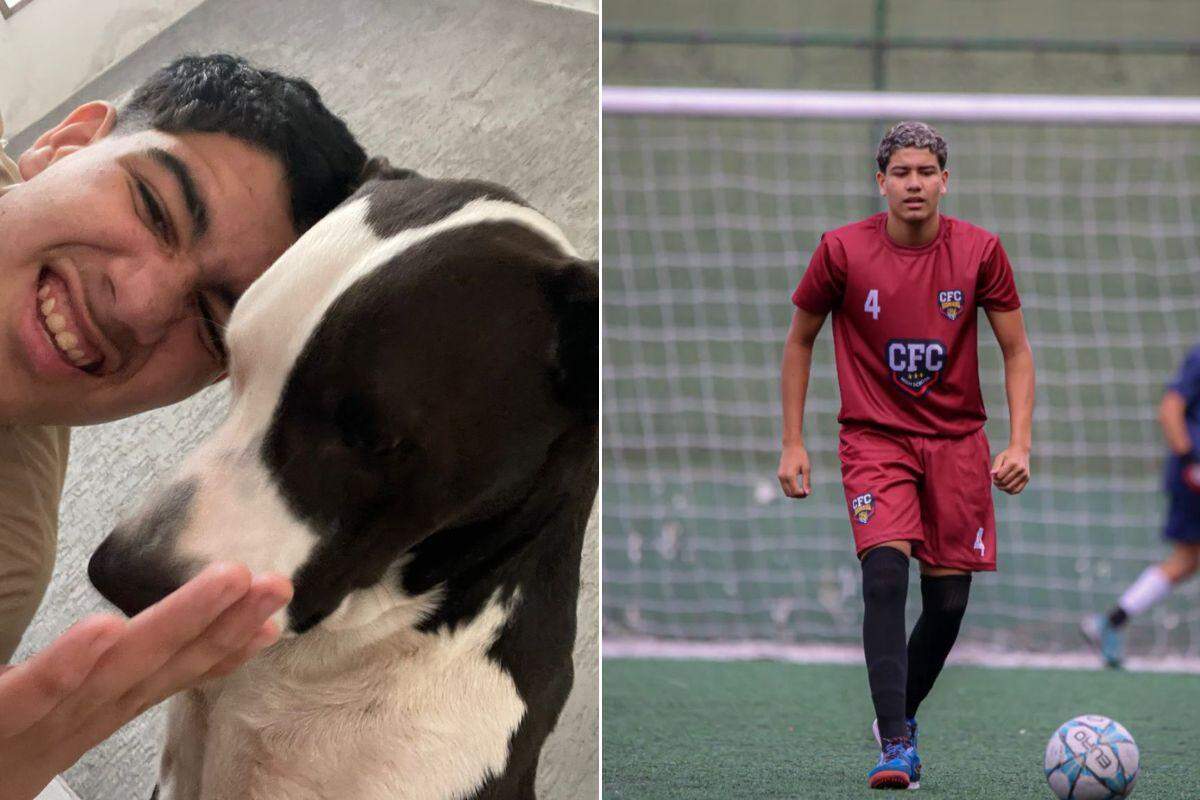 Kaique da Conceição Muniz teve a vida interrompida ao ser atropelado por um carro na Avenida Afonso Pena em Santos