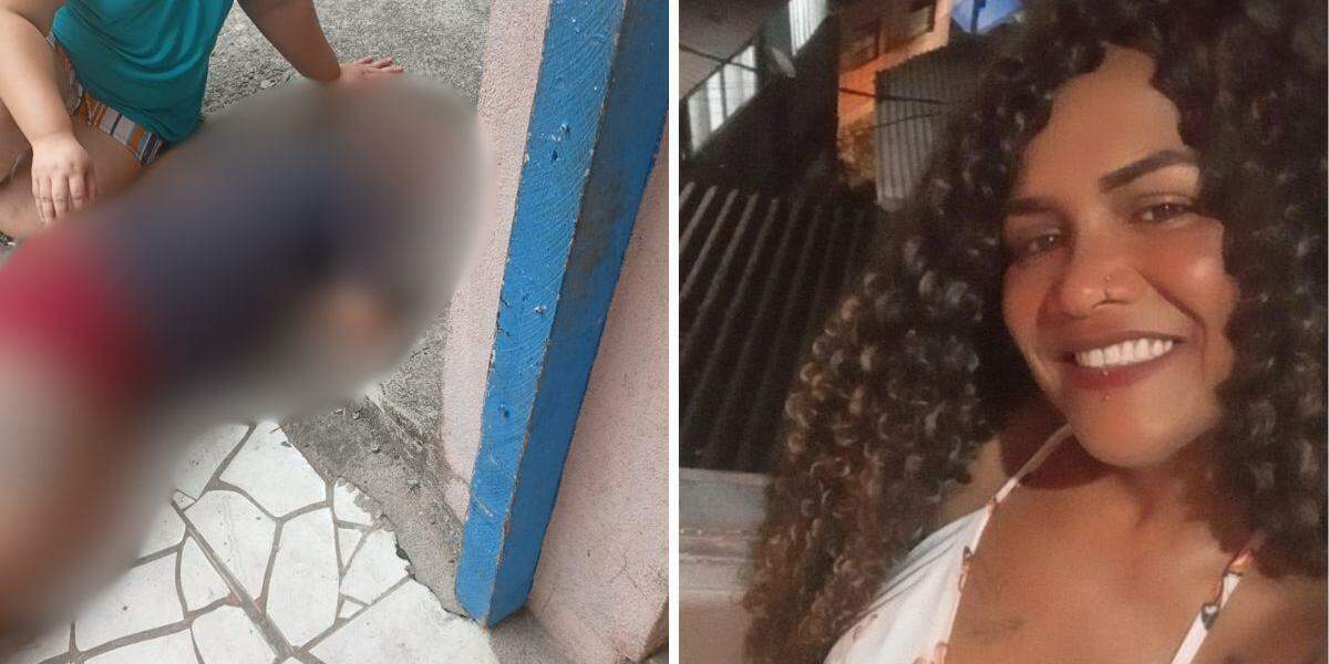 Sabrina da Silva, de 42 anos, foi morta após um desentendimento com um vizinho no bairro Vila Edna, em Guarujá