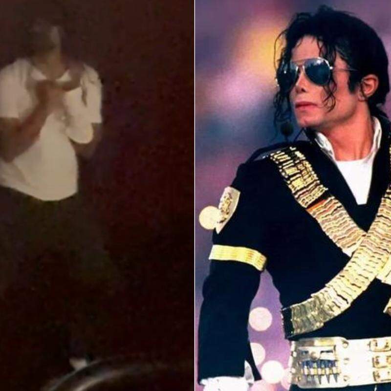 Performer de Michael Jackson dançou durante sessão de Michael em cinema da Aparecida, em Santos