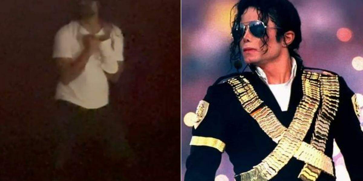 Performer de Michael Jackson dançou durante sessão de Michael em cinema da Aparecida, em Santos