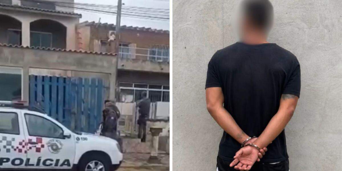 Homem foi levado pelo policiais militares até a Delegacia da Cidade