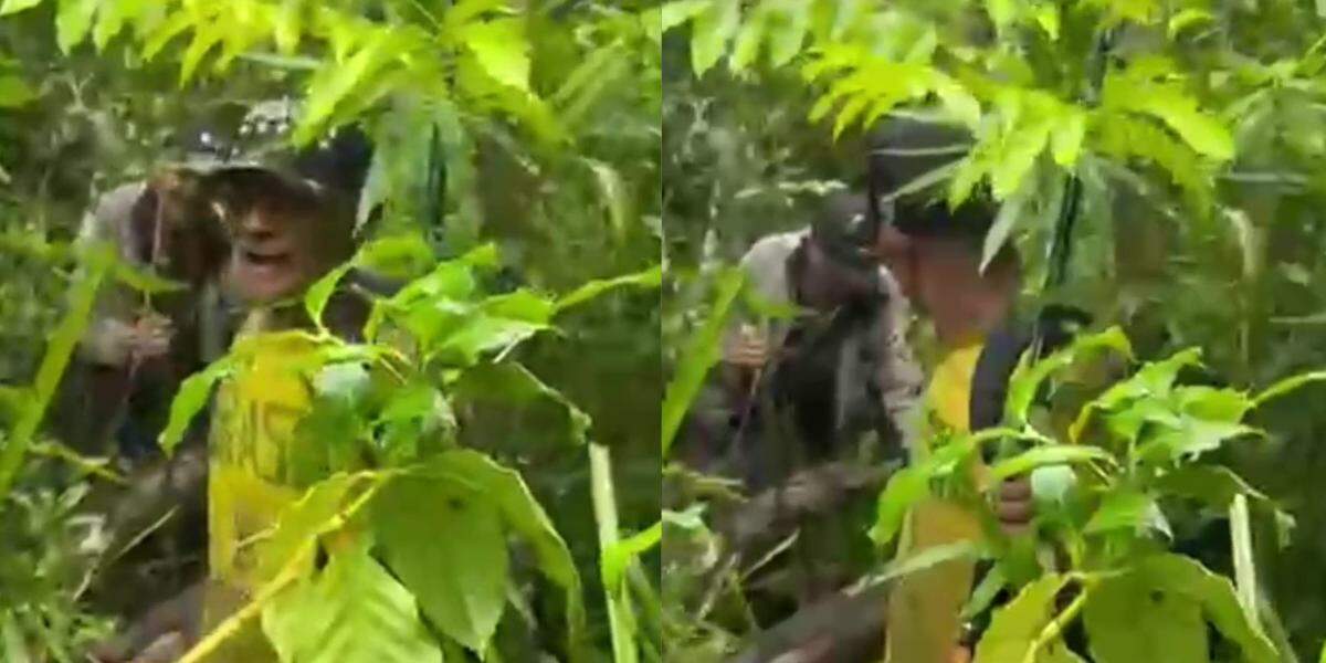 Idosos foram localizados após passarem a noite na mata