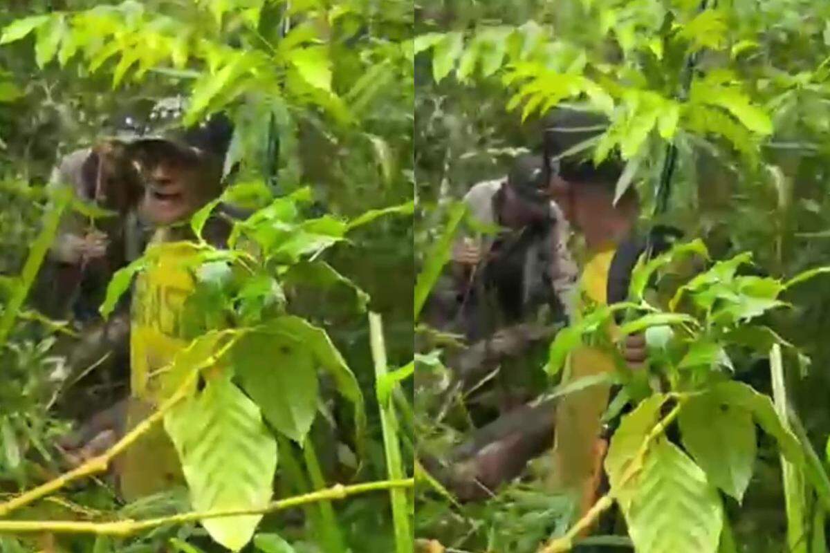 Idosos foram localizados após passarem a noite na mata