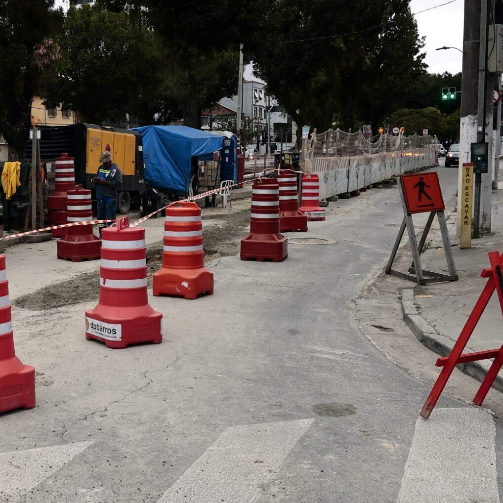 Depois do término desta fase de trabalhos, ocorrerá liberação parcial da Avenida Bernardino de Campos