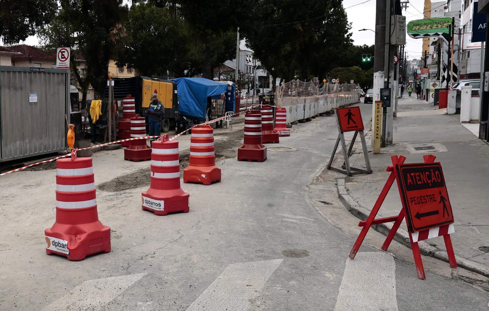 Depois do término desta fase de trabalhos, ocorrerá liberação parcial da Avenida Bernardino de Campos