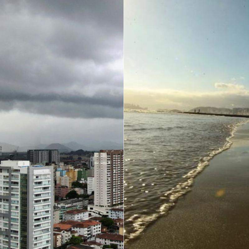 Chuva forte é prevista para domingo (3); antes, no sábado (2), termômetros acima de 30°C