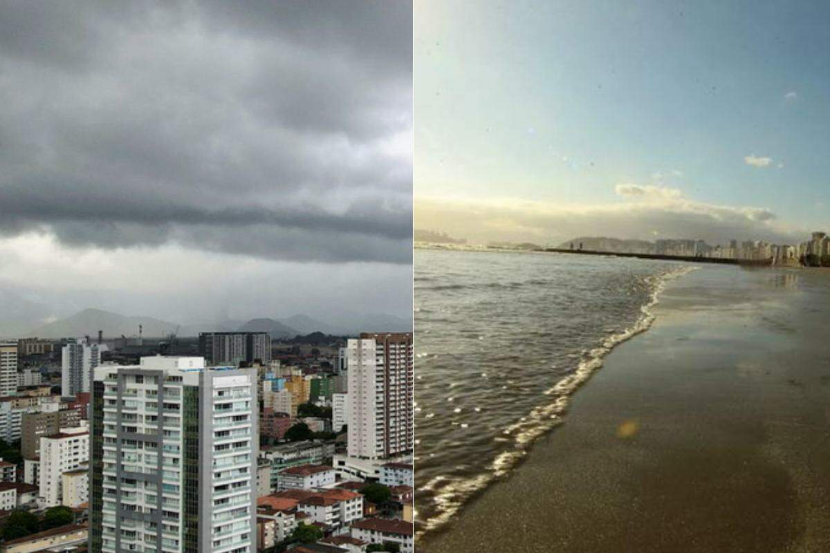 Chuva forte é prevista para domingo (3); antes, no sábado (2), termômetros acima de 30°C