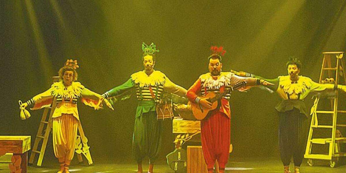 O Passarinho que Não Sabia Voar, da Barracão Cultural: espetáculo para as crianças, domingo, no Sesc