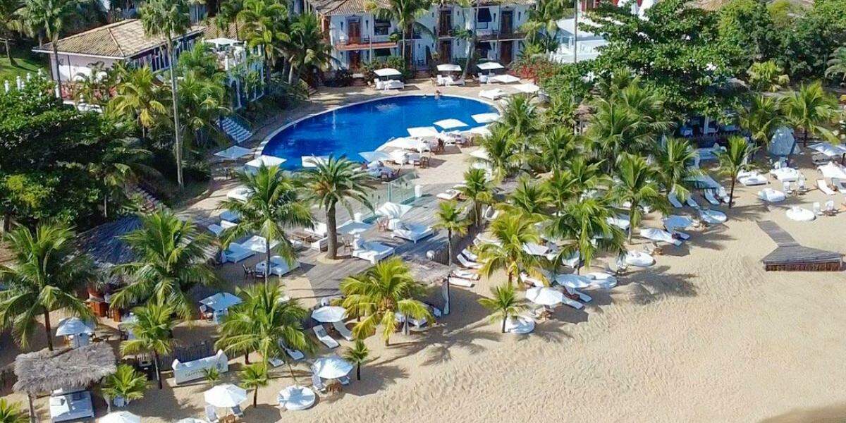 O DPNY Beach Hotel e Spa é referência em luxo; ele fica em Ilhabela, no litoral de São Paulo
