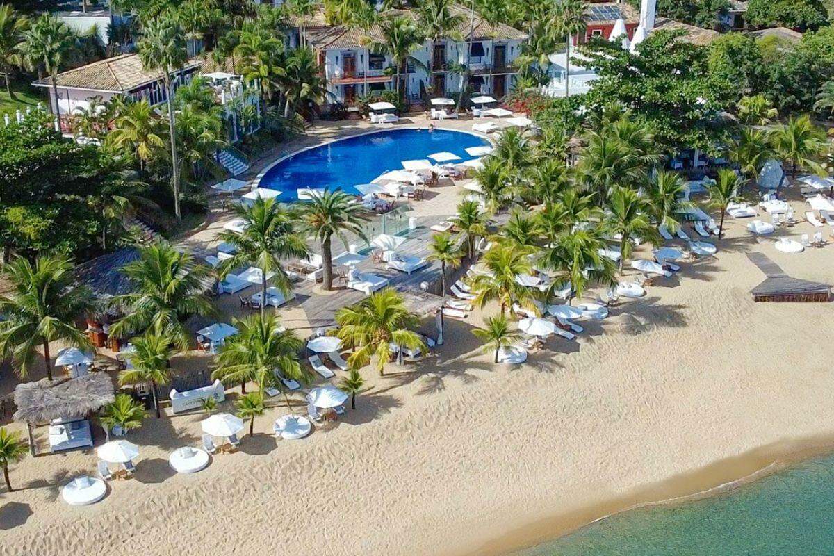 O DPNY Beach Hotel e Spa é referência em luxo; ele fica em Ilhabela, no litoral de São Paulo