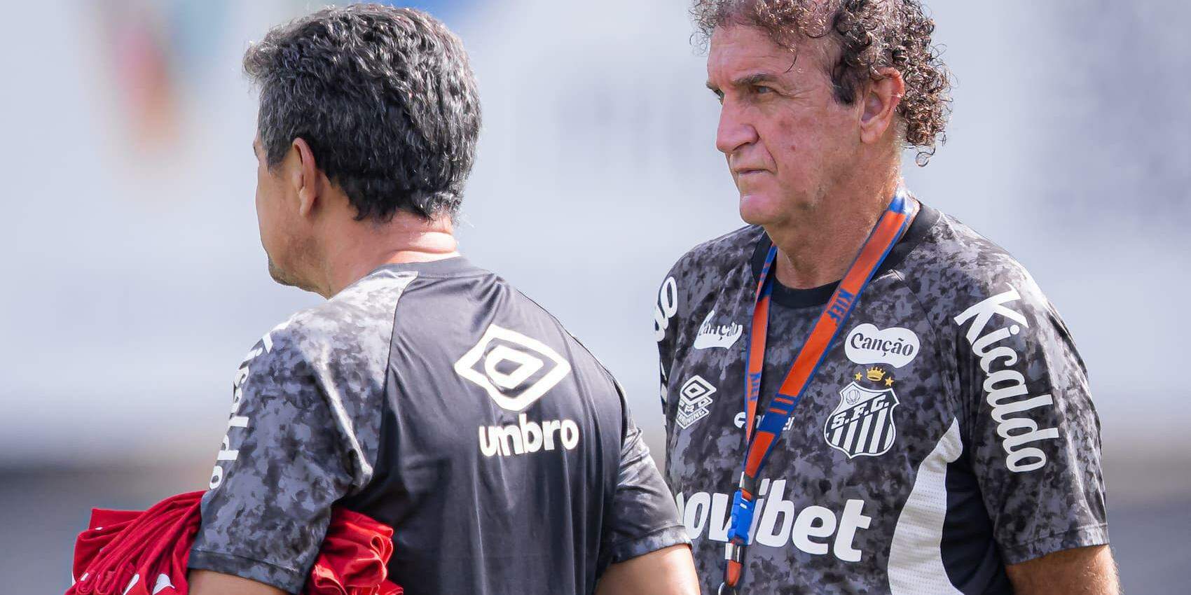 O Santos, do técnico Cuca, tem quatro empates e uma derrota nos últimos cinco jogos