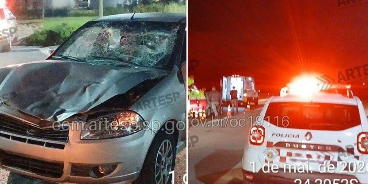 Acidente deixou uma mulher morta e outra ferida na Rodovia Padre Manoel da Nóbrega
