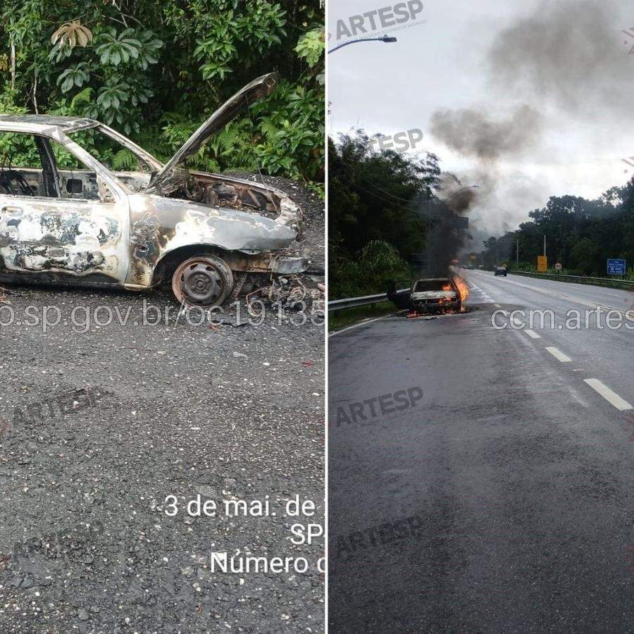 Incidente não causou congestionamento no local.