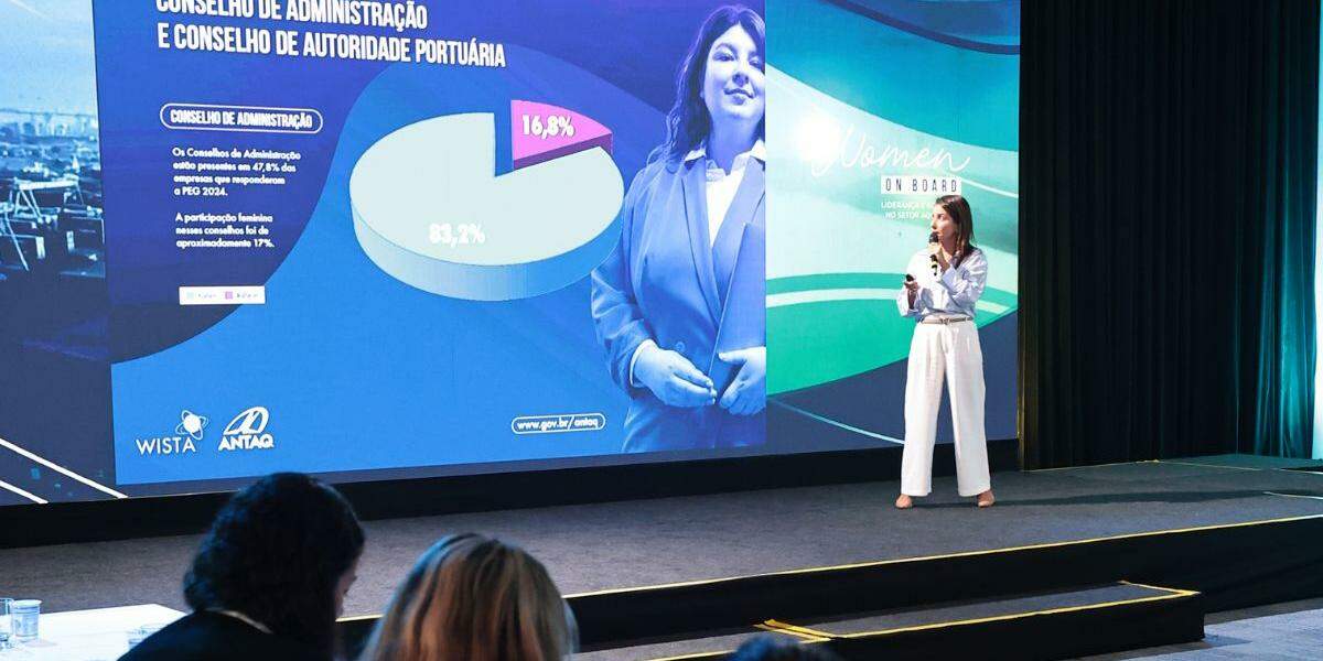 Encontro Mulheres a Bordo vai reunir representantes dos setores público e privado, nesta terça (5), em Santos