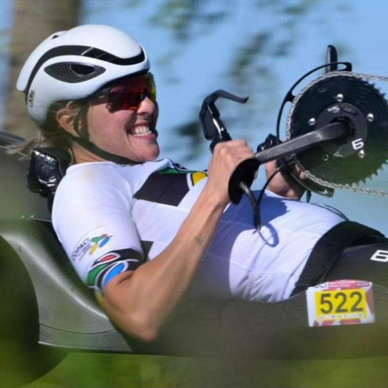 Santos brilha na Bélgica com três pratas no Mundial de Paraciclismo