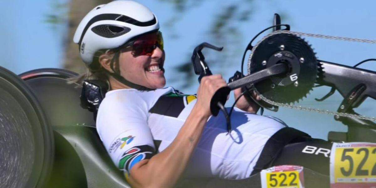 Santos brilha na Bélgica com três pratas no Mundial de Paraciclismo
